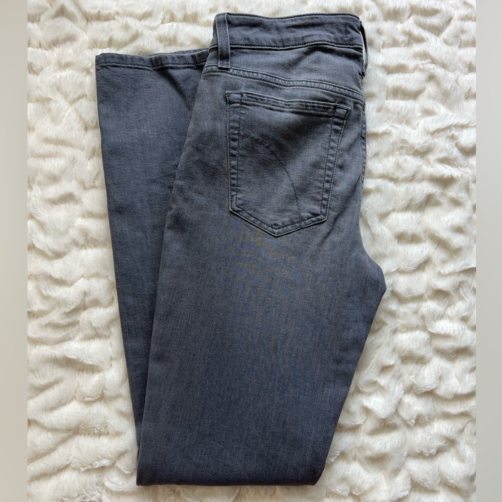 Joe’s Jeans Grey Lacey Slim Straight Jeans W28